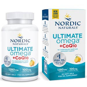 Ultimate Omega +CoQ10 60 Softgels