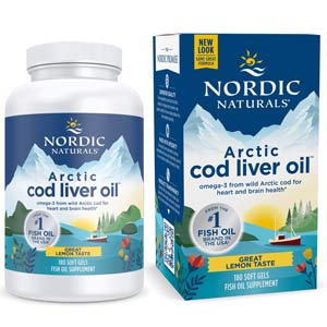Arctic Cod Liver Oil 180 Softgels