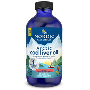 Arctic Cod Liver Oil Strawberry 8oz