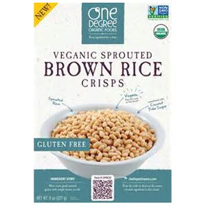 Veganic Brown Rice Crisps ORGANIC 8oz