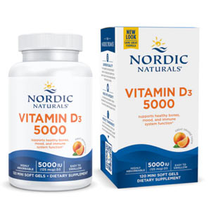 Vitamin D3 5,000 IUs 120 Softg