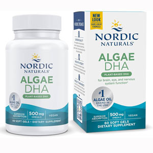 Nordic Algae DHA 60 count
