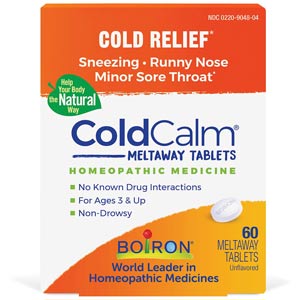 ColdCalm Relief 60 Meltaway Tabs