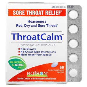 ThroatCalm 60 Meltaway Tablets