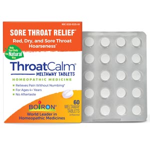 ThroatCalm 60 Meltaway Tablets