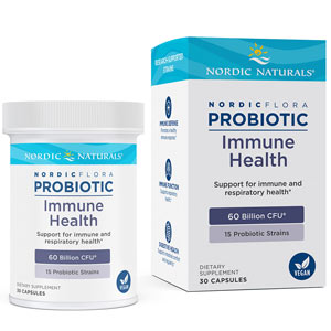 Immune Health Nordic Flora Probiotic 30 Vegan Caps