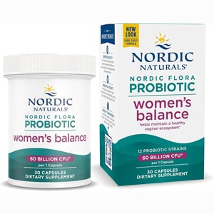 Women’s Balance Nordic Flora Probiotic 30 Vegan Ca