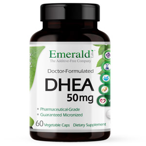 DHEA 50mg Pharmaceutical-Grade 60 Veg Caps