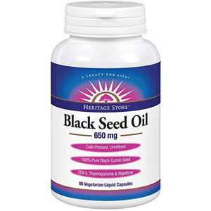 Black Seed Oil 650mg 90 Veg Caps