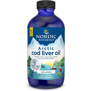 Arctic Cod Liver Oil 8oz Unflavored