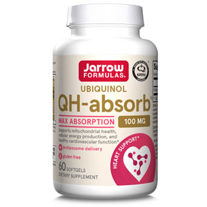 QH-Absorb 100mg Ubiquinol 60 Softgels