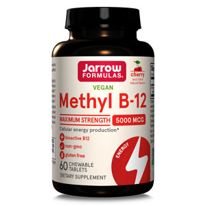 Methyl B12 Methylcobalamin 5000mcg 60 Cherry Lozen