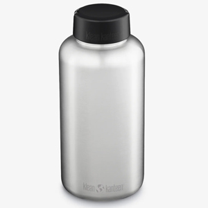 Wide Mouth Brushed Steel 64oz