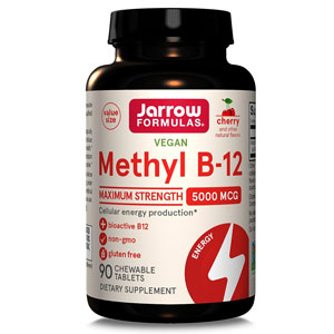 Methyl B12 Methylcobalamin 5000mcg 90 Cherry Lozen