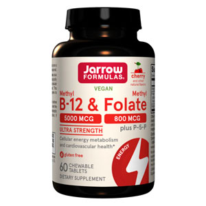 Methyl B-12 & Folate 60 chewable tablets