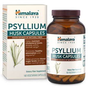 Psyllium Husk Caps 180