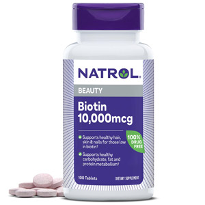 Biotin 10,000mcg 100 Tabs