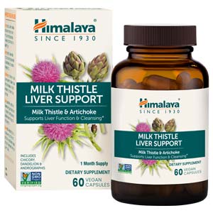 Milk Thistle Liver Support 60 Vegan Caps