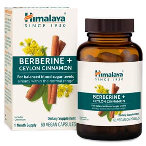 Berberine + Ceylon Cinnamon 60