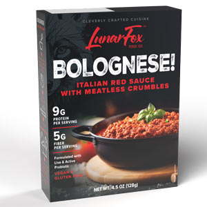 Bolognese! Italian Red Sauce with Meatless Crumble