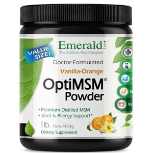 Vanilla Orange Opti MSM Powder 1lb