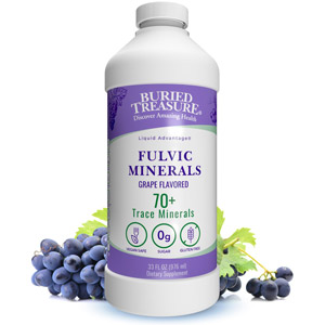 Fulvic Minerals Grape 70+ Trace 32oz